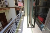 Nice view one bedroom apartment for rent on Au Co street, Tay Ho, Hanoi